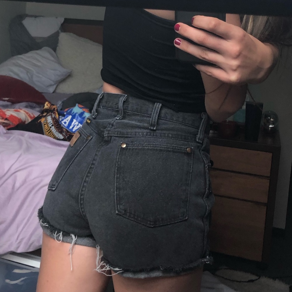 Vintage Wrangler High Waisted Jean Shorts